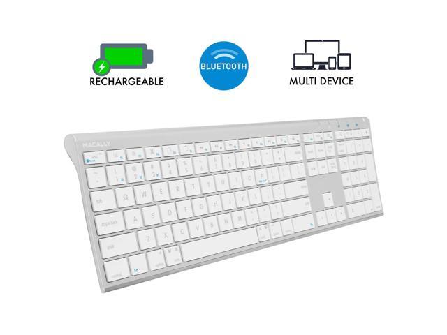 macally wireless bluetooth keyboard with numeric keypad