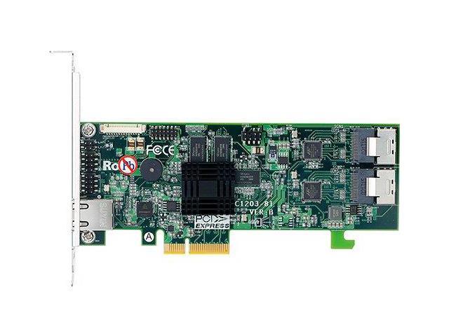 Areca 1203-8i 8-Port PCIe x4 to SATA RAID Adapter with miniSAS to miniSAS Cable
