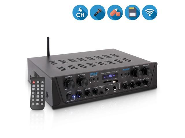 Sound Around Pyle Bluetooth Digital Home Theater Stereo Receiver Aux Input, 