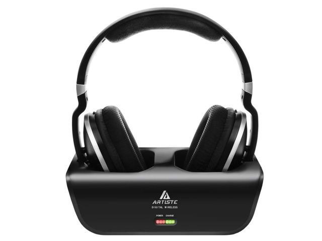 Wireless TV Headphones, Artiste ADH300 2.4GHz Digital Over-Ear Stereo