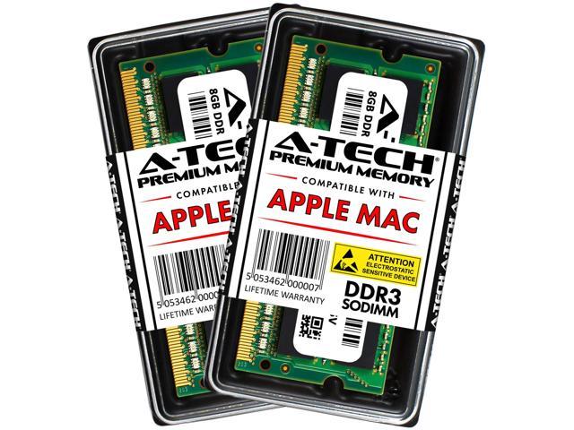 A Tech 16gb Kit 2x 8gb Ddr3 1600mhz Pc3 12800 204 Pin Sodimm For