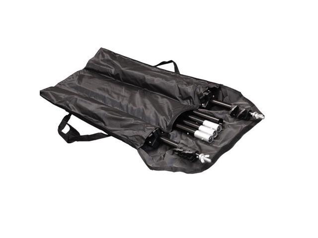 LimoStudio Photo Studio Black and White Backdrop Background Kit AGG795 Backdrop Support Stand with Carry Bag