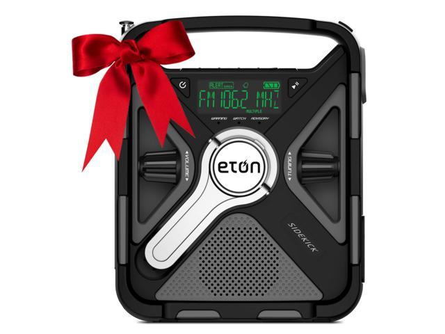Eton Ultimate Camping Am Fm Noaa Radio With S A M E Technology Smartphone Charging Bluetooth Giant Ambient Light And Solar Panel Nfrx5sidekick Newegg Com
