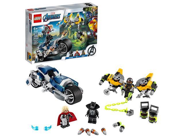 FREE GIFT LEGO CITY MOTORCYCLE with BLACK CHASSIS & LONG FAIRING MOUNTS NEW 
