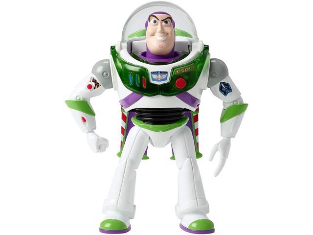 Disney Pixar Toy Story Blast-Off Buzz Figure, 7 in / 17.78 cm-Tall, with Lights, Phrases, Sounds and Pop-Out Wings, Gift for Kids 3 Years and Older [Amazon Action Figures -