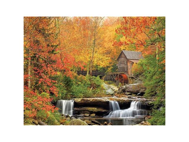 White Mountain Puzzles Old Grist Mill - 1000 Piece Jigsaw Puzzle