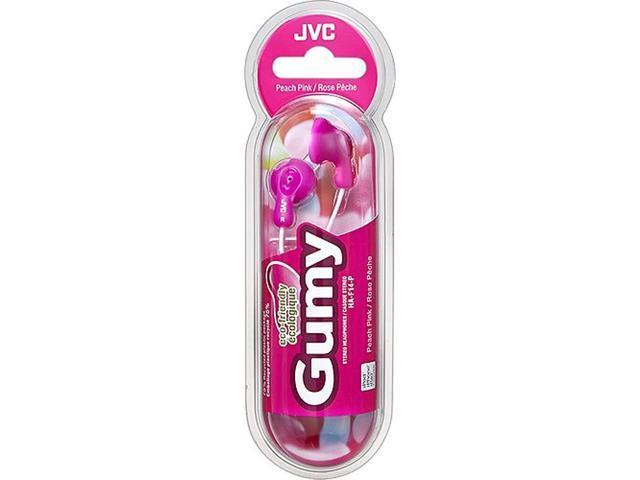 JVC HAF14P - Gumy Earbud Headphones Pink