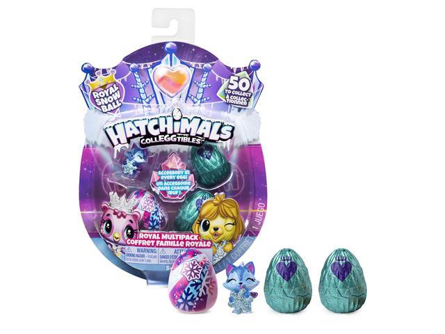 Hatchimals Colleggtibles Royal Multipack With 4 & Accessories for sale online 