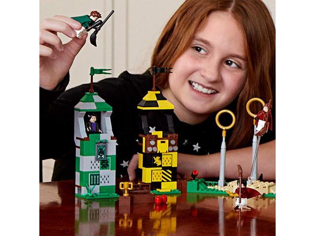 LEGO 75956 Harry Potter Quidditch Match Building Set, Gryffindor Slytherin Ravenclaw and Hufflepuff Potter Toy Gifts Action Figures - Newegg.com