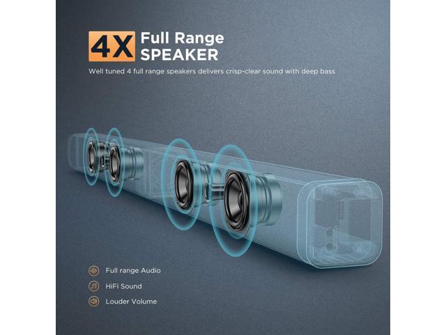 bomaker 2.1 channel soundbar