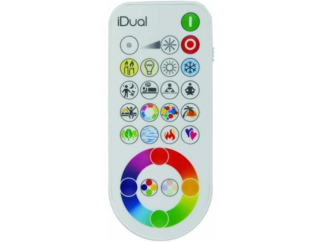 2) iDual Home Mood Lighting Dimmable LED Table Lamp Remote Control - Newegg.com