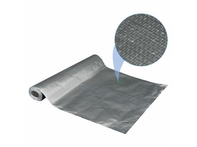250 sqft Radiant Barrier Attic Foil Reflective Insulation 4' x 62.5' Perforated 