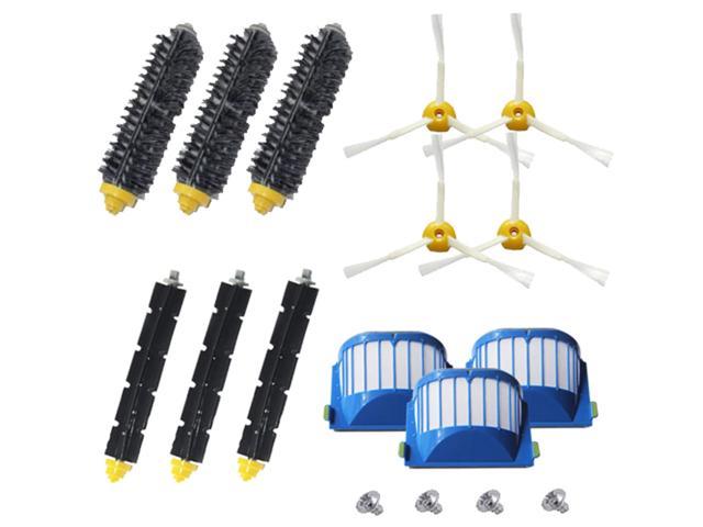 Replacement Part Filter Brush Kit Fit For iRobot Roomba 620 650 600 Serie Vacuum 