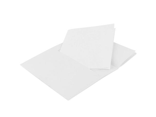  Heavyweight White Blank Cards With White Envelopes 5