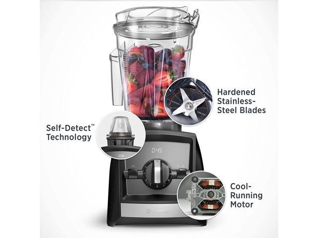 Vitamix A2300 Ascent Series Smart Blender Red Professional-Grade Low-Profile Container 64 oz