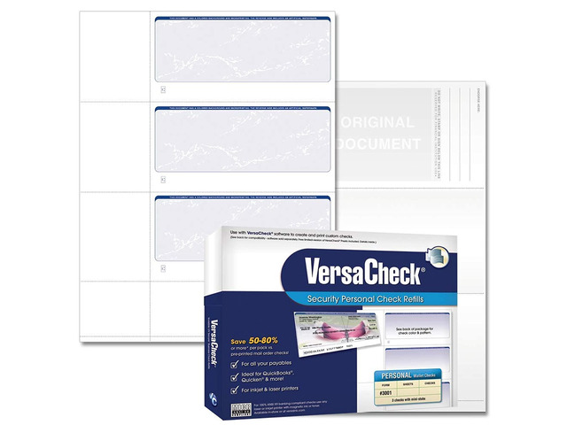 Versacheck Personal Template.pdf Form 3001 Fillable - Printable Forms Free Online