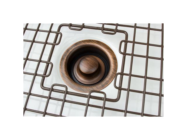 Sinkology TD35-01 FBA_TD35-01 Kitchen Sink Disposal Flange and Stopper in Bronze
