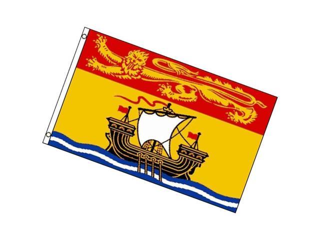 3x5 New Brunswick Canada Flag Canadian Province Banner NB New Indoor Outdoor 