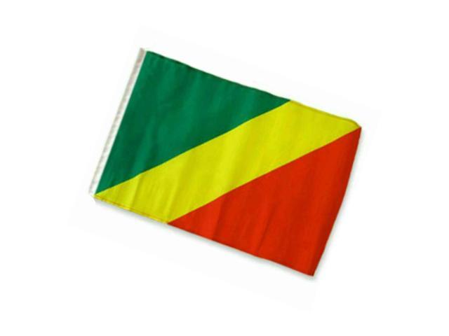 12x18 12"x18" Congo Democratic Republic Sleeve Flag Boat Car Garden 