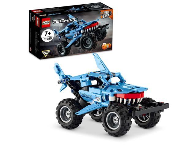Photo 1 of Lego Technic Monster Jam Megalodon 42134 Model Building Kit; A 2-In-1 Build For Kids Who Love Monster Truck Toys; Kids Will Love Racing This Cool Shark Vehicle; For Ages 7+ (260 Pieces)
