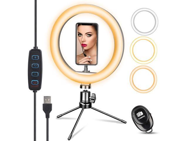 Dimmable LED Ring Light for Phone CODN 12” Ring Light with Stand and Phone Holder Selfie Circle Light with Wireless Remote Shutter for YouTube/TikTok/Makeup/Live Stream/Photography 