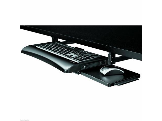 Keyboard Mouse Tray Drawer Underdesk Under Desk Sliding Mount Add