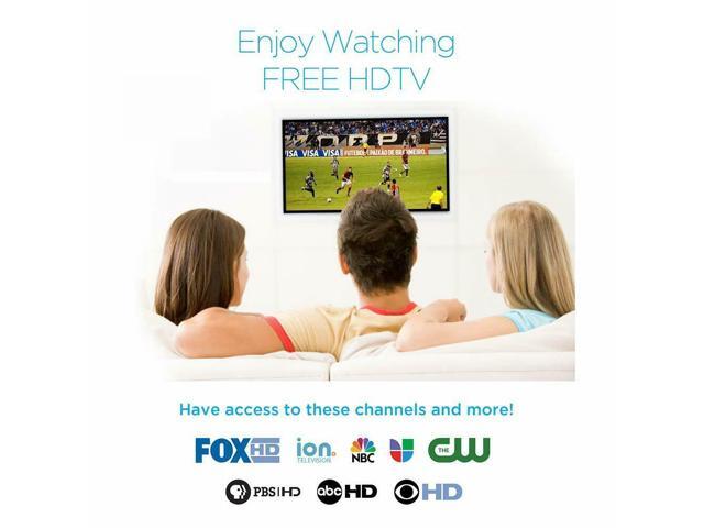 150Mile Outdoor TV Antenna Motorized Amplified HDTV 1080P 4K 22dB 360°Rotation