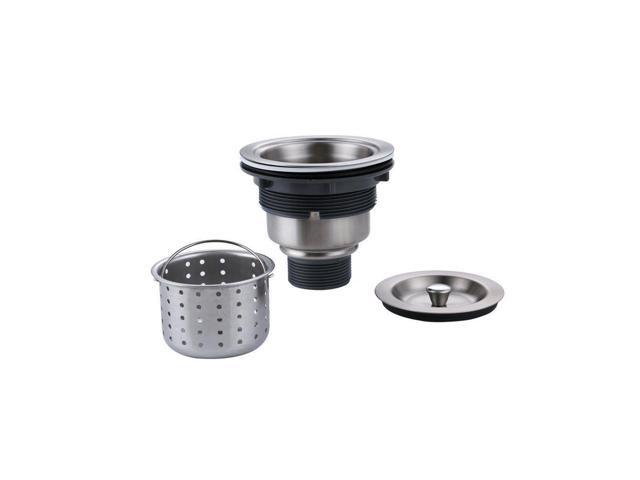 Kes 3 1 2 Inch Kitchen Sink Drain Stopper With Basket Strainer And Cover Lid Sus Newegg Com