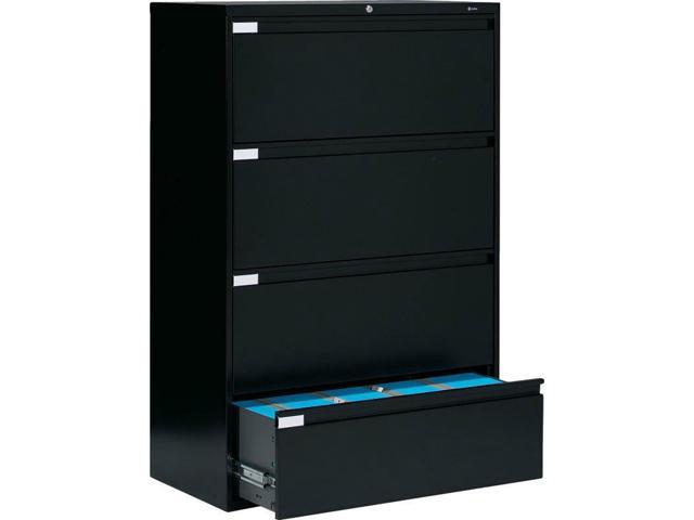 Metal 4 Drawer Lateral File Cabinet Office Furniture Newegg Com