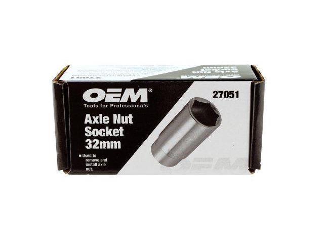 OEMTOOLS 27051 1//2 Inch Drive 32mm Axle Nut Socket