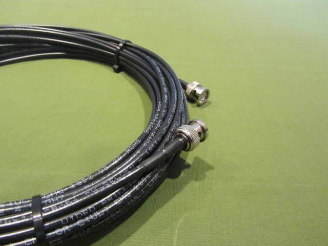 Belden 1855A HD-SDI Mini RG59 Video Cable BNC Male to Male Black 30 ft.