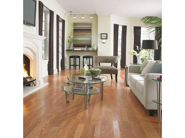 Traditional Living Golden Amber Oak Ii Laminate Flooring Newegg