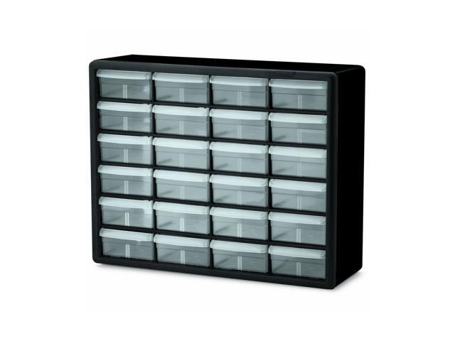 Akro Mils 10124 24 Drawer Plastic Parts Storage Hardware And Craft Cabinet 2 Newegg Com