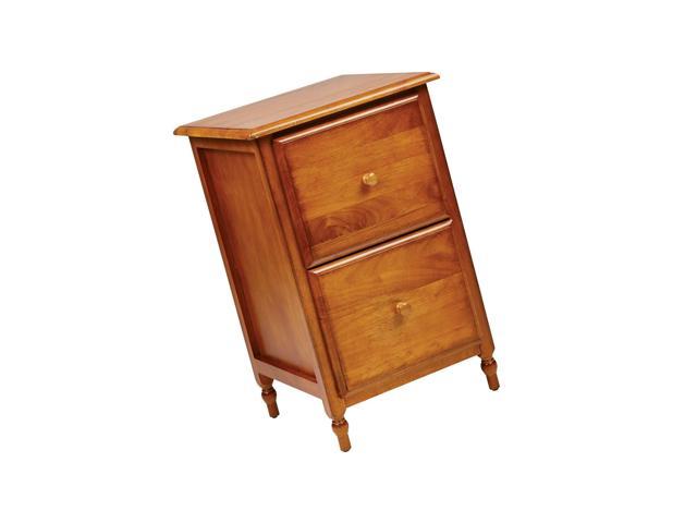 Home Star Kh30 Knob Hill Collection File Cabinet Antique Cherry