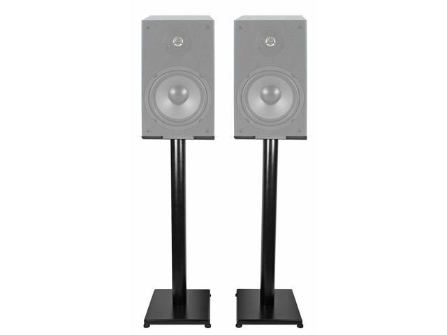 2 Black 29 Steel Speaker Stands For Dayton Audio B652 6 5