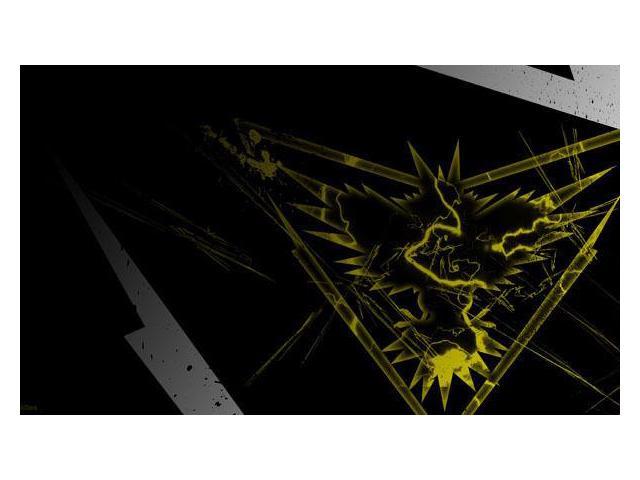 Pokemon Go Team Instinct Zapdos Custom Playmat Mouse Pad 14