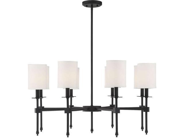 Savoy House Lighting 1 306 8 89 Ham Chandelier Matte Black