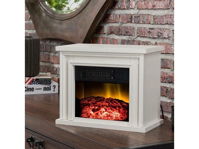 Freestanding Desktop Electric Fireplace 13 5in Flame Work With