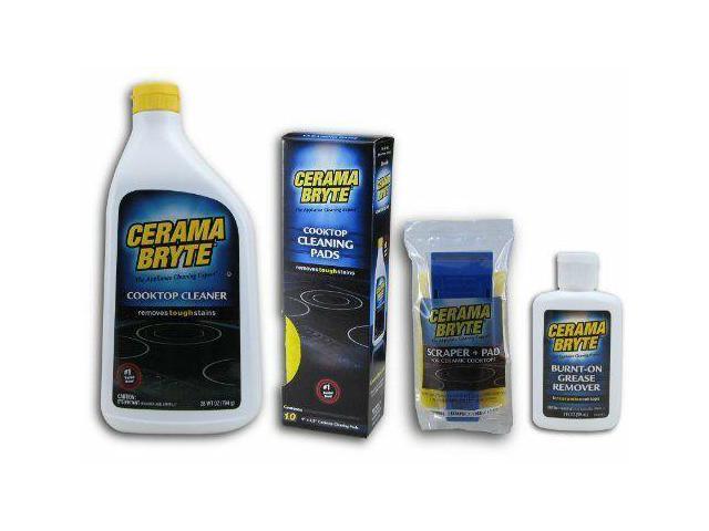 Cerama Bryte Best Value Kit Ceramic Cooktop Cleaner 28oz Scraper