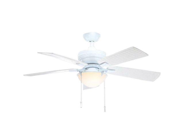 Refurbished Hampton Bay Four Winds 54 In Indoor Outdoor White