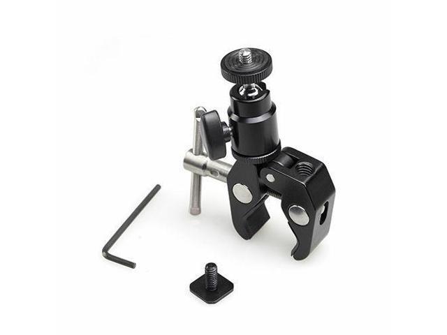 Smallrig Clamp Mount With Ball Head Mount Hot Shoe Adapter For