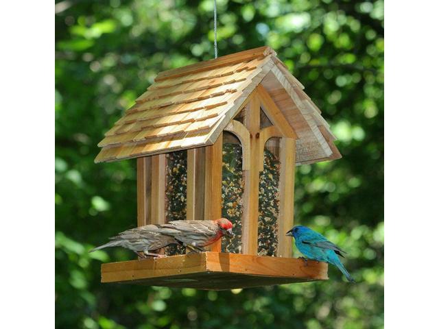 Bird Feeder Hanger Platform Hook For Outdoors Squirrel Proof No