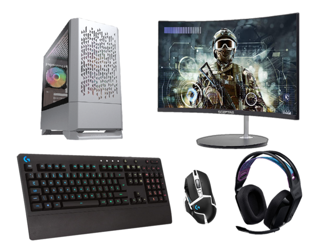 Gaming Computer Bundle | RTX 2060 12GB | Ryzen 5600 | 16GB RAM | 1TB ...