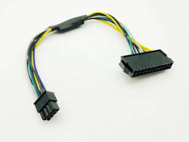 Power Cable for Dell 30cm 24Pin to 8Pin Optiplex 3020 7020 9020 ATX ...