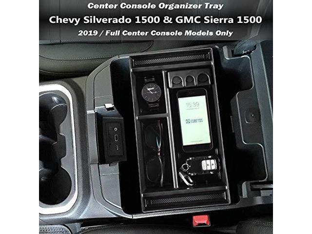 Car Center Console Armrest Storage Box Tray Insert Organizer for Chevrolet GM