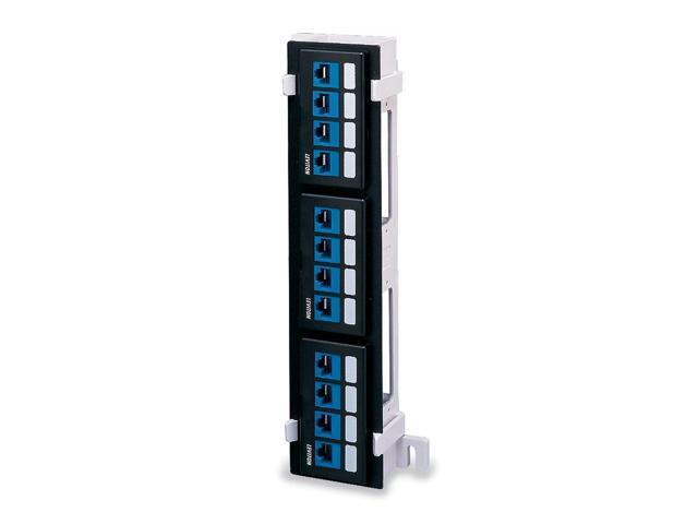 Leviton 49255-Q89 QuickPort 12-Port Patch Block, Mounting Bracket Sold Separately (Black) - Newegg.ca Leviton 49255-Q89 QuickPort... 