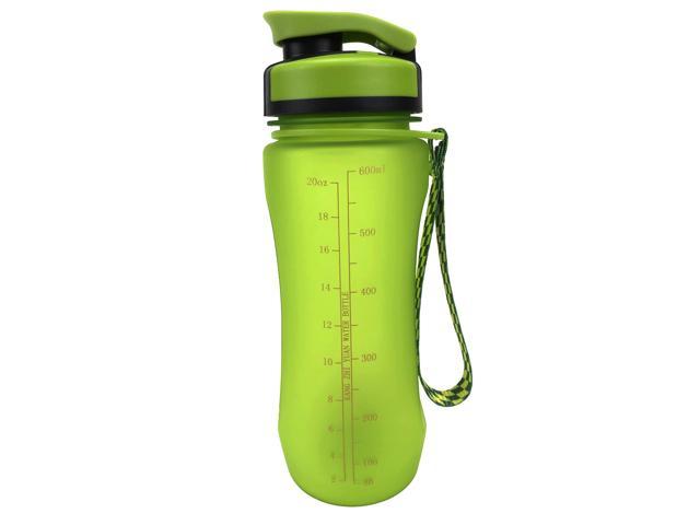 Details about   New Gym Yoga Hiking Hydration Clear & Green Zig Zag Drinking Bottle 30 FL OZ 