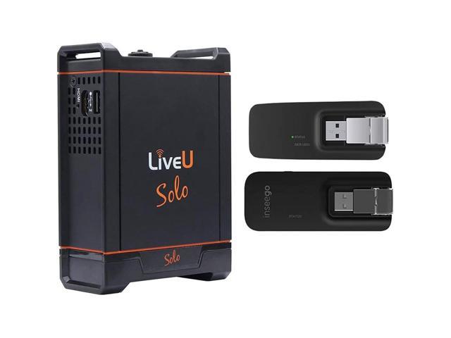 LiveU Solo Wireless Live Video Streaming Encoder, SDI/HDMI Bundle with ...