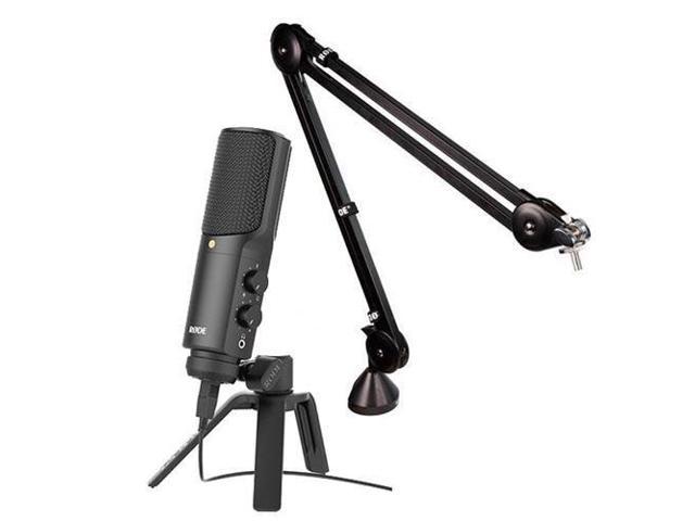 Rode NT-USB USB Microphone with Boom Arm for Broadcast Microphones Microphones - Newegg.com