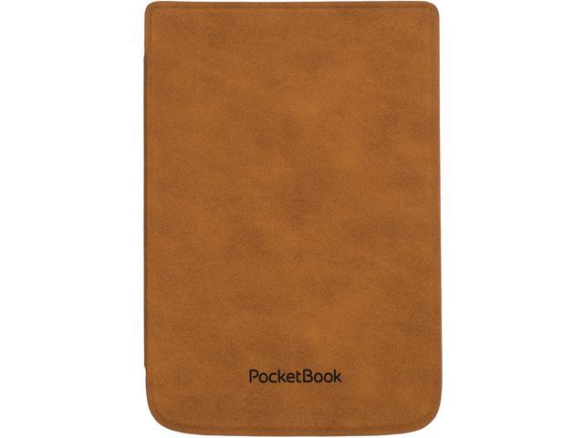 PocketBook Cover for Touch Lux4/Basic Lux2 Shell Brown; PU leather imitation; (WPUC-627-S-LB)